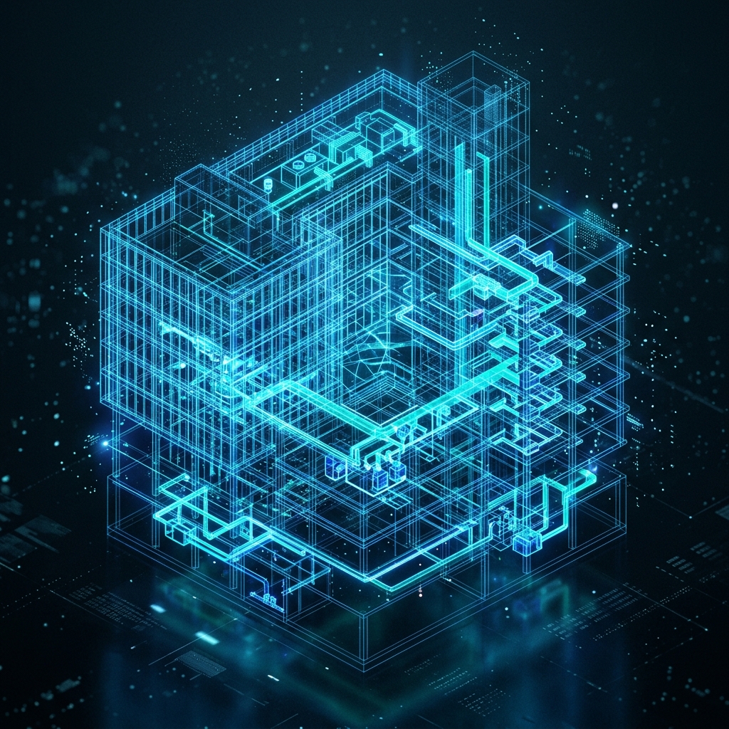 Visualización de Gemelo Digital BIM de Alorigenestudio